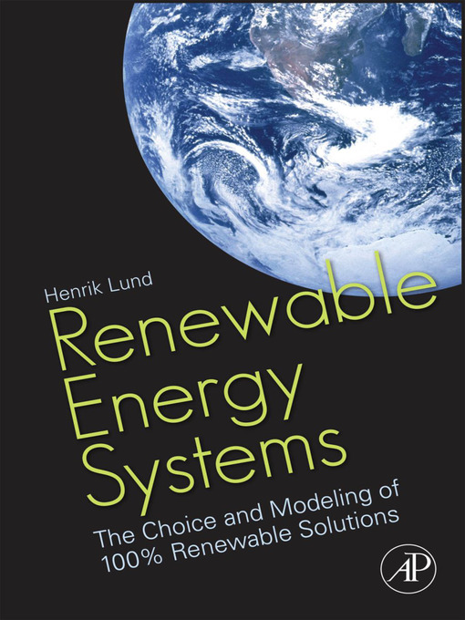 Title details for Renewable Energy Systems by Henrik Lund - Wait list